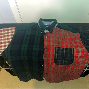 Tommy hilfiger long dress sleve shirt